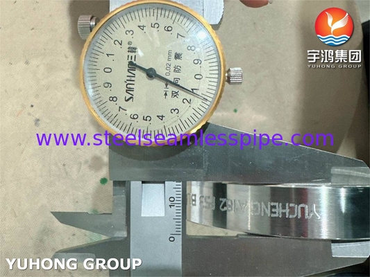 ASTM A182 F53 دو فلز فولادی جعل شده فلنج چهره بلند B16.5