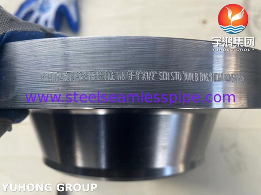 ASTM A182 F5 آلیاژ فولاد تقلب گردن جوش WN فلنج RF B16.5