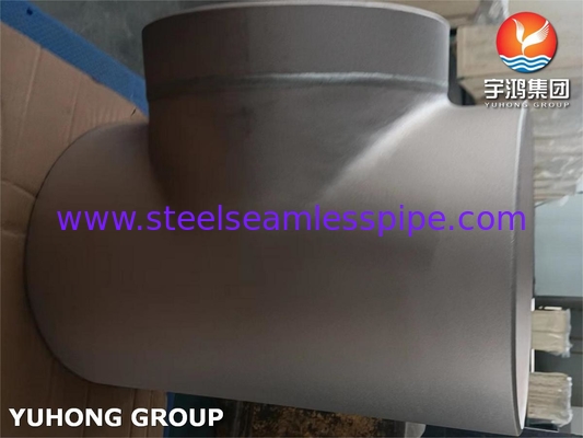 ASTM B466 C70600 لوله فیتینگ آلیاژ مس و نیکل ، Buttweld CuNi 90/10 Equal Tee