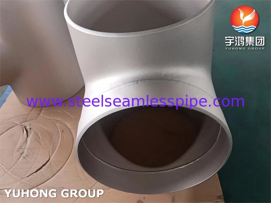 ASTM B466 C70600 لوله فیتینگ آلیاژ مس و نیکل ، Buttweld CuNi 90/10 Equal Tee