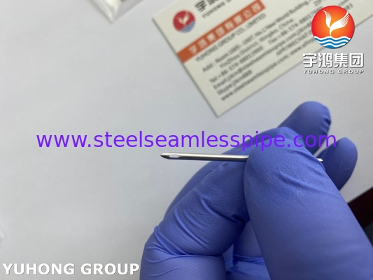 لوله سوزن پشت چشم فولادی ضد زنگ، ISO9626 AV سوزن فیستول برای دیالیز