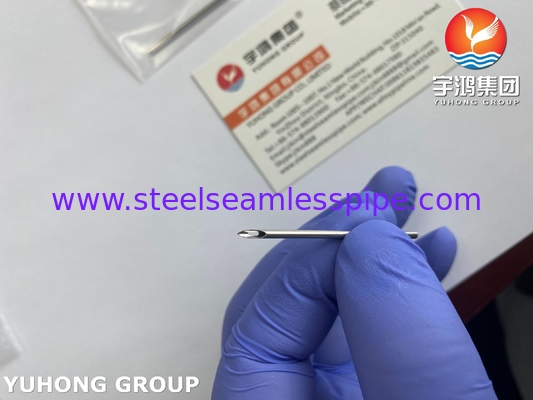 لوله سوزن پشت چشم فولادی ضد زنگ، ISO9626 AV سوزن فیستول برای دیالیز