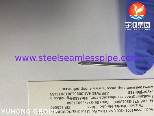 لوله سوزن پشت چشم فولادی ضد زنگ، ISO9626 AV سوزن فیستول برای دیالیز