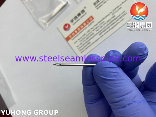 لوله سوزن پشت چشم فولادی ضد زنگ، ISO9626 AV سوزن فیستول برای دیالیز