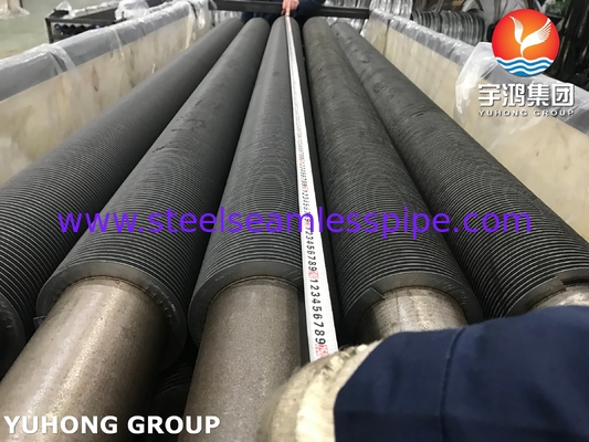 ASTM A213 T9 HFW Fin Tube از آلیاژ فولاد برای وضعیت فشار بالا