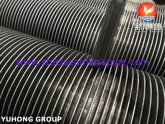 ASTM A213 T9 HFW Fin Tube از آلیاژ فولاد برای وضعیت فشار بالا