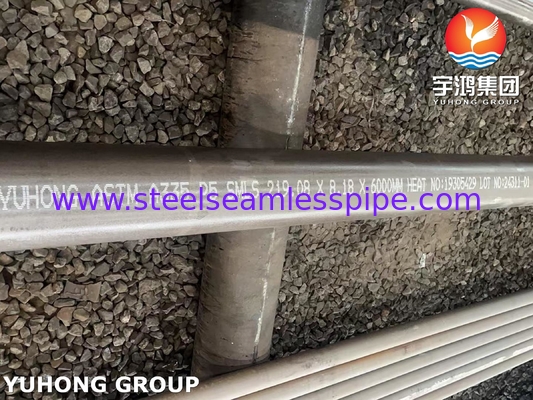 ASTM A335 / ASME SA335 P5 لوله بدون درز آلیاژ فولاد برای خدمات دمای بالا