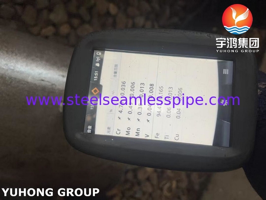 ASTM A335 / ASME SA335 P5 لوله بدون درز آلیاژ فولاد برای خدمات دمای بالا