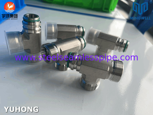 آداپتور فولاد ضد زنگ Tees NPT G PT SS316L