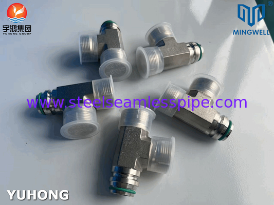 آداپتور فولاد ضد زنگ Tees NPT G PT SS316L