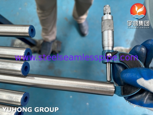 ASTM A249 TP316L لوله های فولاد ضد زنگ جوش شده برای مبادله گرما