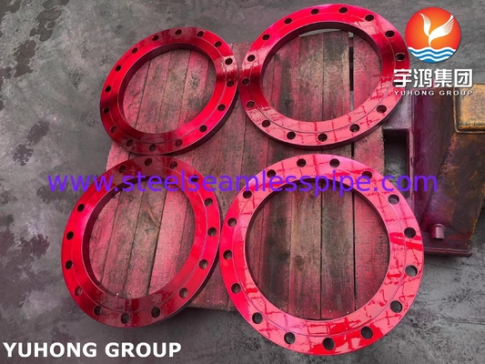 EN1092 ASTM A182 F53 / UNS S32750 Super Duplex 2507 صفحه / فلنج مسطح
