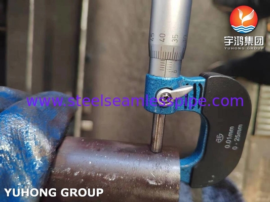 DIN17175 13CrMo44 فولاد آلیاژ بخار لوله بی درهم از فولاد های مقاوم به گرما