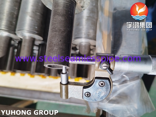 ASTM A213 T5 Fin Tube With Embedded G Type برای کاربردهای خوردگی متوسط و فشار بالا