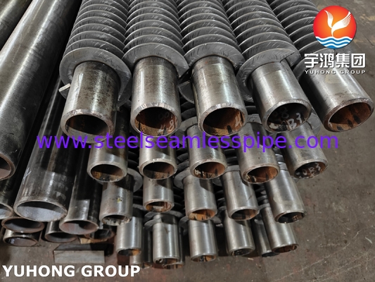 ASTM A335 P22 لوله بدون درز از فلز آلیاژ با لوله Fin HFW 11-13CR برای کویل کنوکشن