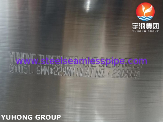 برگه لوله های مبادله گرما ASME SA266 Gr.2N مطابق با بخش VIII ASME
