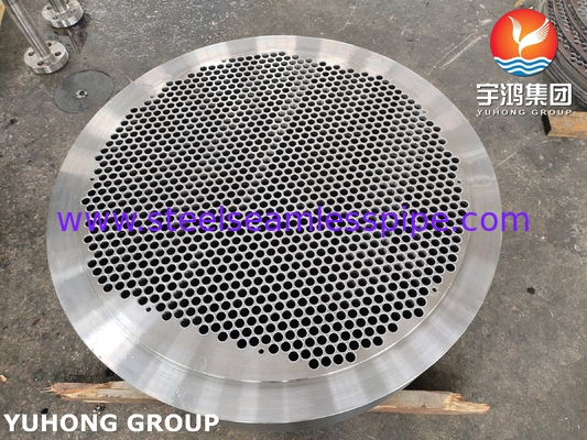 برگه لوله های مبادله گرما ASME SA266 Gr.2N مطابق با بخش VIII ASME