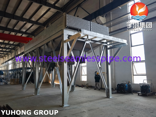 نوع انفجار هوا مبادله گرما افقی خنک شده با هوا لوله G Fin جاسازی شده API 661 ASME VIII Div.1 ، ISO 13706