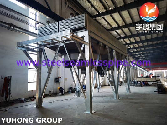 نوع انفجار هوا مبادله گرما افقی خنک شده با هوا لوله G Fin جاسازی شده API 661 ASME VIII Div.1 ، ISO 13706