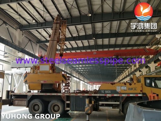 نوع انفجار هوا مبادله گرما افقی خنک شده با هوا لوله G Fin جاسازی شده API 661 ASME VIII Div.1 ، ISO 13706