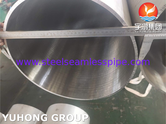 ASTM A312 TP904L لوله بی سیم فولاد ضد زنگ برای لوله های ضد خوردگی بالا