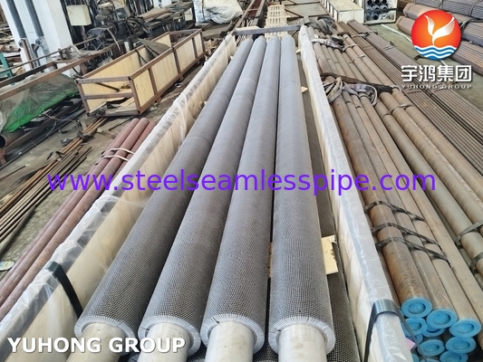 ASTM A312 TP304H لوله بالدار میله دار برای مبادله گرما و خنک سازی راکتور