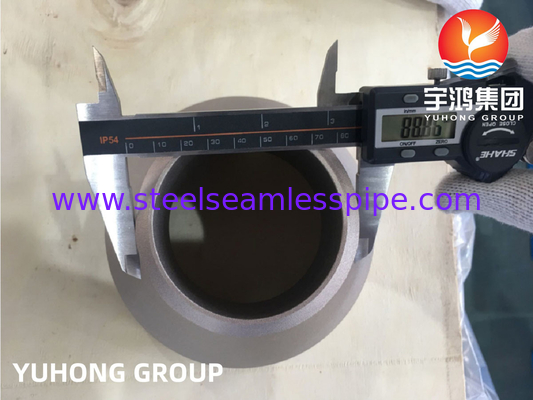 ASTM B466 C70600 آلیاژ مس مناسب Reducer Excentric B16.9 برای سیستم خنک کننده