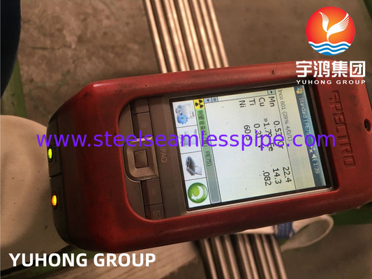 ASTM B167 Inconel 690 N06690 لوله بدون درز برای انتقال گرما در ژنراتور بخار