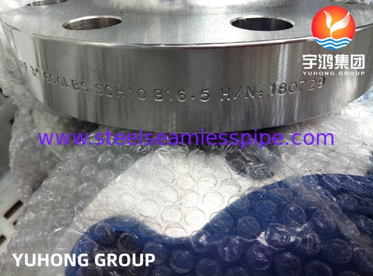 ASTM A182 F347 فلنج گردن جوش فولاد ضد زنگ ، RF / RTJ Face برای کاربردهای درجه حرارت بالا