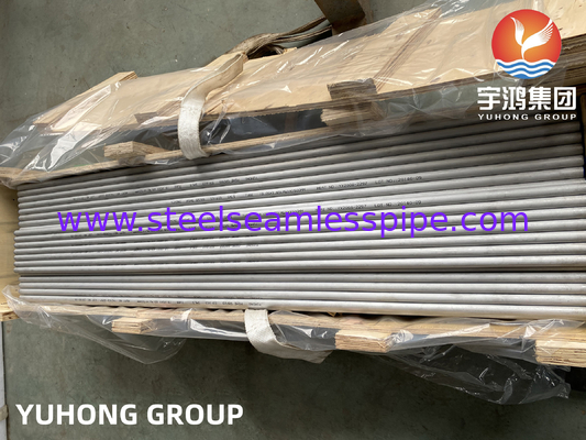ASTM A789 UNS S31803 SAF2205 لوله بدون درز استیل دوگانه در محیط های تهاجمی