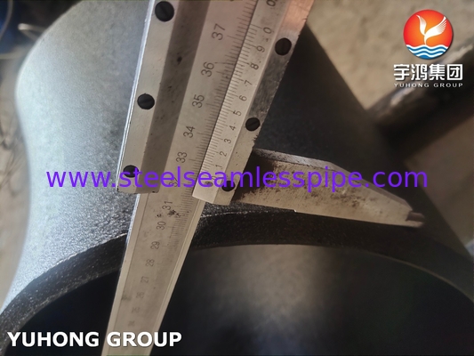 ASTM A234 WPB فلز کربن آرنج 45DEG LR Buttwelded BW B16.9