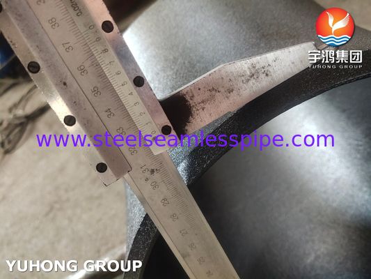 ASTM A234 WPB فولاد کربن مناسب آرنج 45DEG شعاع بلند B16.9