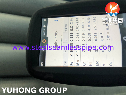 ASTM A789 S32205 لوله فولادی دوگانه برای صنعت نفت و گاز
