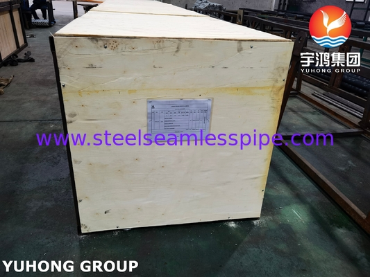 ASME SA179 لوله بالدار استرود شده با نوار بالدار Al1100 برای خنک کننده هوا