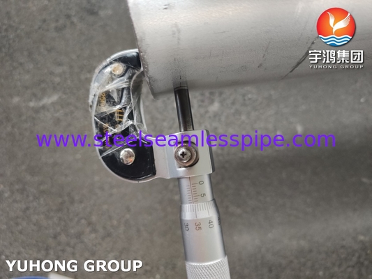 ASTM A928 کلاس 1 S32750 لوله دو طرفه از فولاد ضد زنگ برای صنعت نفت و گاز