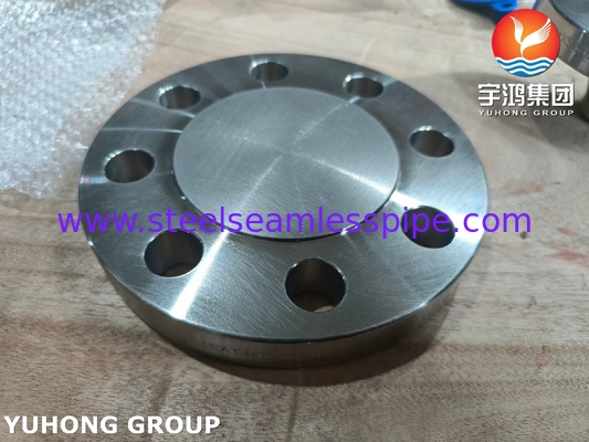 ASTM B564 N04400 Monel 400 Nickel Alloy Steel Forged Blind Raised Face Flange B16 (فولاد نکل آلیاژ 400 مونل)5