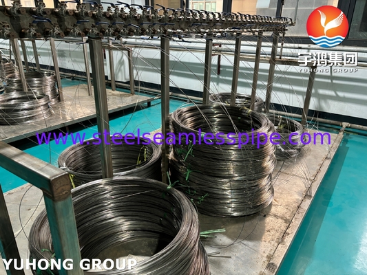 ISO9626 SUS304 لوله های موی ریخته شده فولاد ضد زنگ برای تولید لوله های سوزن پزشکی