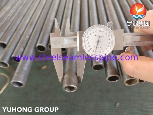 ASME SA210 A1 لوله کتلی بدون درز فولاد کربن برای کنسدر و اقتصاد بخش