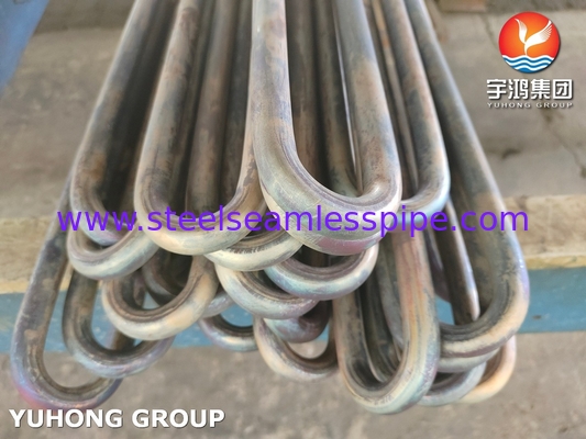 ASTM A213 TP316L لوله خم U فولاد ضد زنگ برای دیگ HT،ET NDT در دسترس است