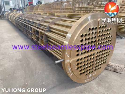 SB111 C70600 لوله های بدون درز از آلیاژ مس برای مبادله گرما NACE MR0175