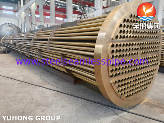 SB111 C70600 لوله های بدون درز از آلیاژ مس برای مبادله گرما NACE MR0175
