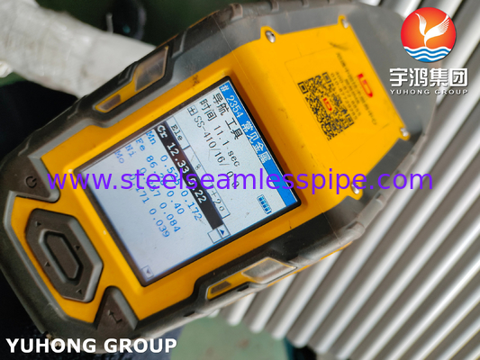 ASTM A268 TP410 لوله بدون درز برای تهویه کننده های بخار و آبگرمکن های آب تغذیه