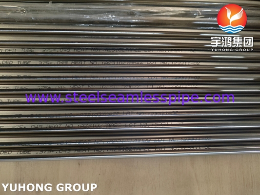 ASTM A269 TP316L لوله ای از فولاد ضد زنگ جوشانده شده جوشانده شده از فولاد austenitic
