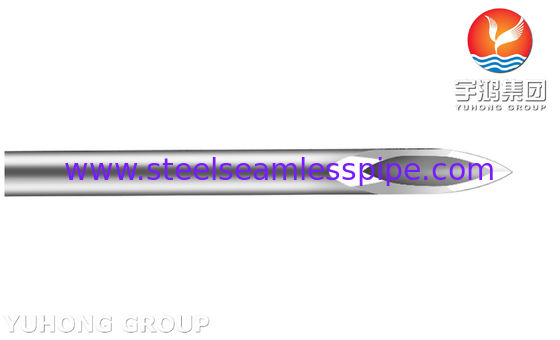 سوزن انسولین ISO9626 SUS304، لوله سوزنی با نوک پنج‌لبه برای درمان دیابت