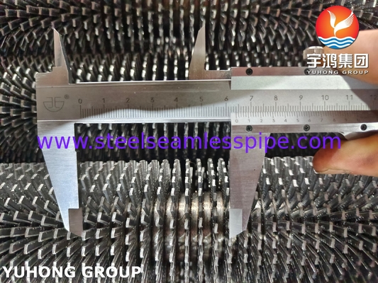 ASME SA192 / ASTM A192 لوله بالدار دنده دار برای انتقال گرما
