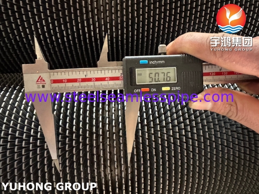 ASTM A335 P11 HFW نوع رشته دار لوله های فلزی برای سیستم بخار بازیافت گرما HRSG