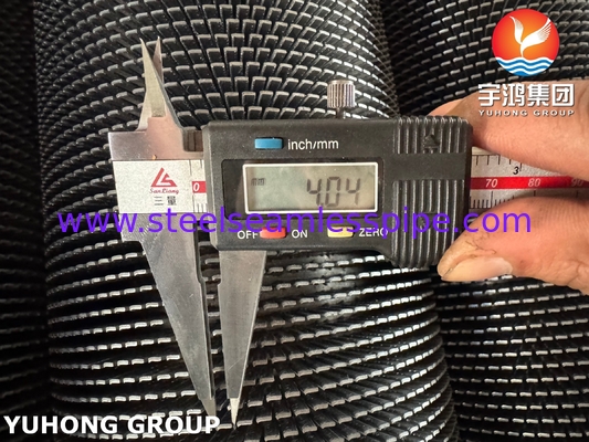 ASTM A335 P11 HFW نوع رشته دار لوله های فلزی برای سیستم بخار بازیافت گرما HRSG