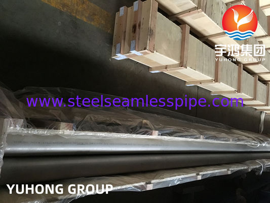 ASTM A312 TP347H لوله بی سیم فولاد ضد زنگ برای صنعت درجه حرارت بالا