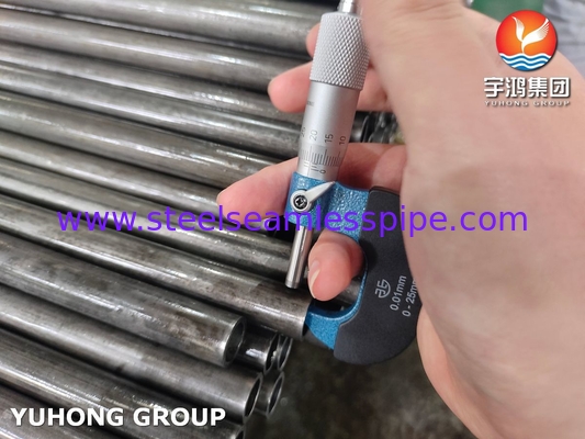 ASTM A179 / ASME SA179 لوله بدون درز لوله دیگ بخار فولاد کربن برای مبادله گرما ، تهویه کننده