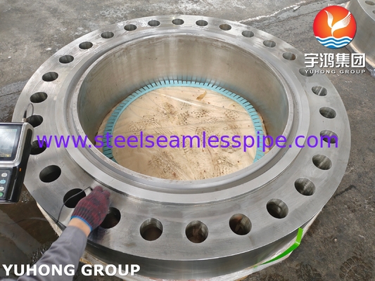 ASTM A105/ASME SA105 فلنج گردن بلند جوش فولاد کربن، B16.5 فلنج LWNRF
